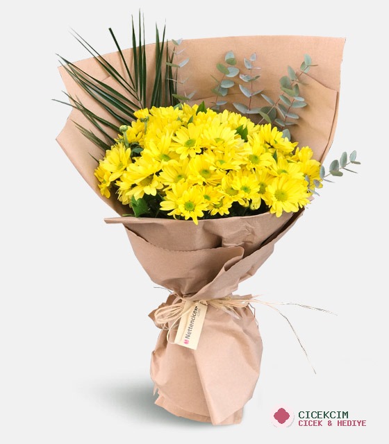 Sarı Papatya Buketi